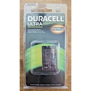 Duracell Ultra Rechargeable Li-ion Battery CEL-10024A, 3.7V 1100 mAh